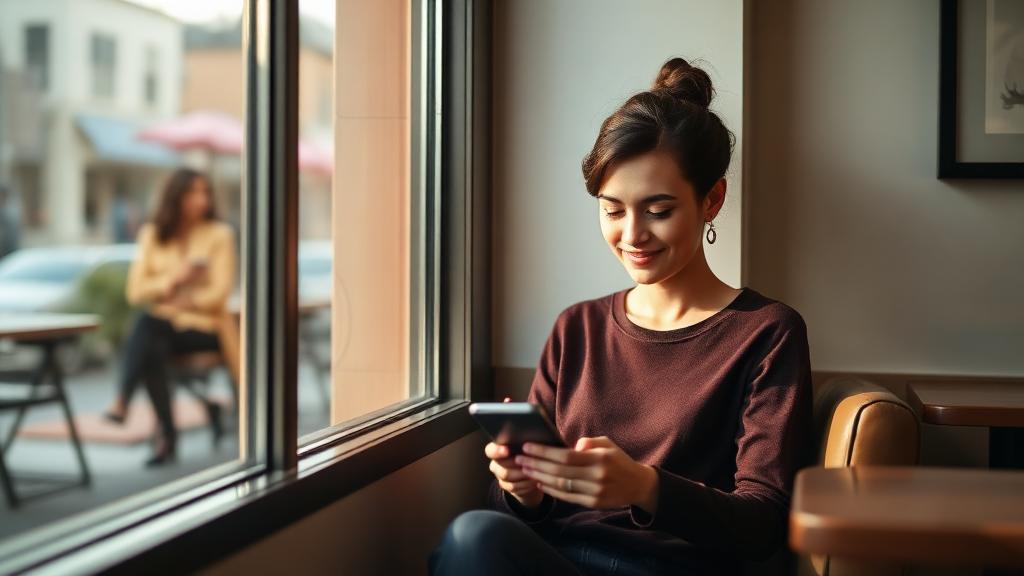 People connecting over conversation